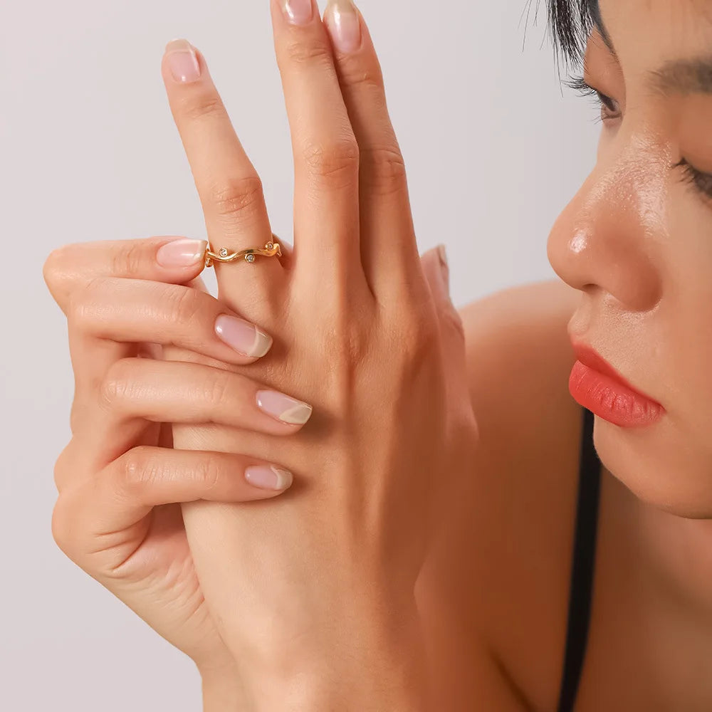Joree ring adds a vibrant touch to your style, brightening your look with playful energy and happiness.